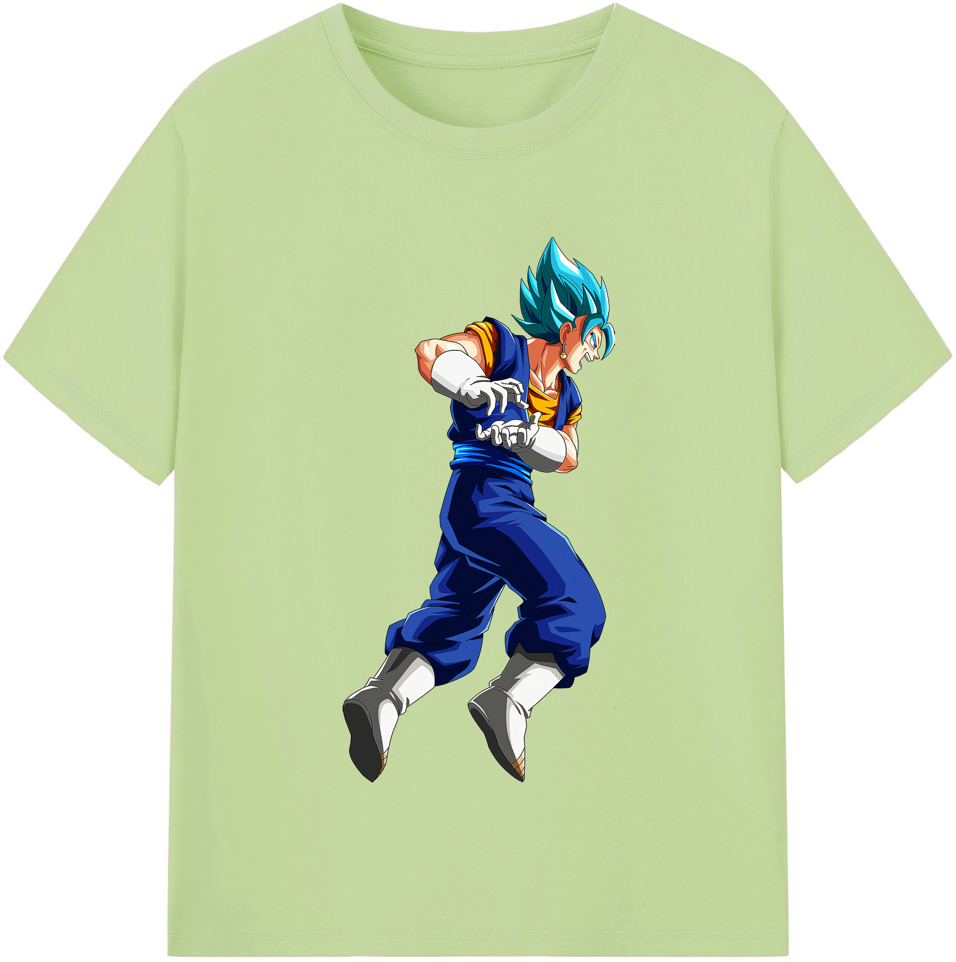 （画像用） ドラゴンボール ベジット DRAGON BALL Vegetto 綿100％半袖Tシャツ（フロントプリント）